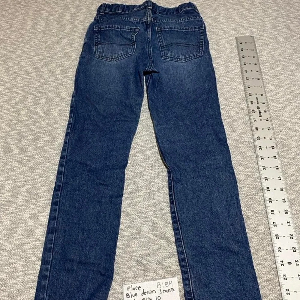 Place Blue Denim Jeans Kids Size 10 Straight. SKU-B184